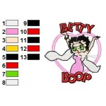 Betty Boop 37 Embroidery Design